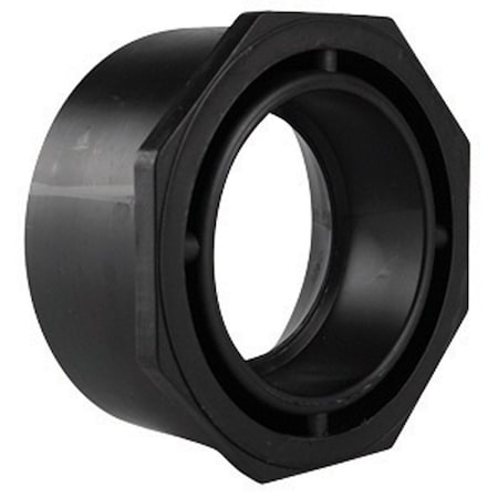 Charlotte Pipe And Foundry Charlotte Pipe 3 in. Hub X 1-1/2 in. D Spigot ABS Flush Bushing ABS001071000